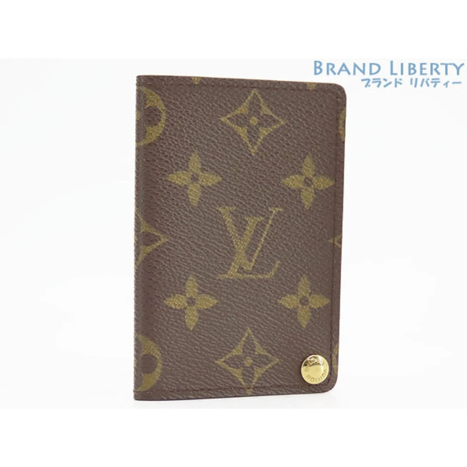 Louis Vuitton Monograma Porte Carte Estuche para Tarjetas de Presión de Crédito Usado LIBR-0 Foto 1 de 4