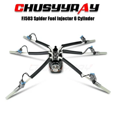 FJ503 Spider Fuel Injector 6 Cylinder For 1996-1998 Chevrolet C1500 -V6 4.3L - Image 1 of 4