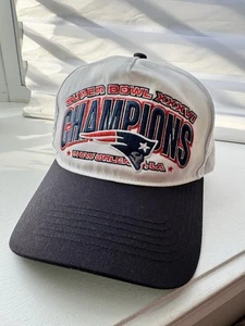 47 brand New Englad Patriots Super Bowl XXXVI champions hat - Foto 1 di 7