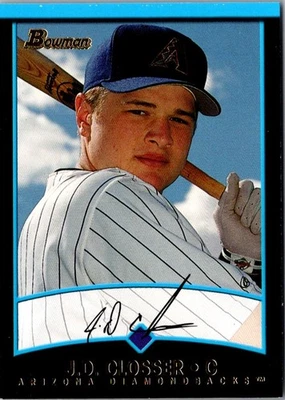 2001 Bowman Draft Picks & Prospects J.D. Closser #BDP63 Arizona Diamondbacks - Image 1 of 2