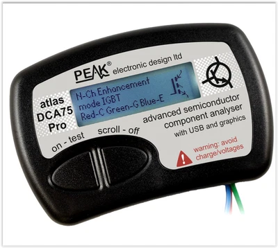 Atlas DCA75 Semiconductor Tester with Curve Tracing Capability on a PC - Image 1 of 4