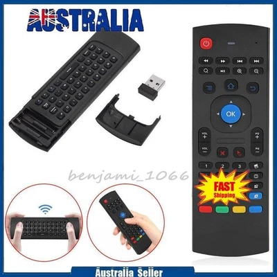 MXIII 2.4G Wireless Air Mouse Remote Control Keyboard for Android TV Box PC AU - image 1 of 4