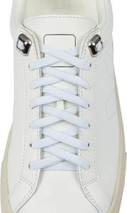 2 Pairs Elastic No Tie Shoelaces for Adults & Kids, Tieless Shoe Laces 2white  - Picture 1 of 9