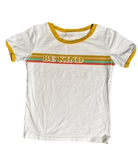 Lacey Lane Australia Be Kind Retro Graphic T-shirt Girls 6 - Picture 1 of 8