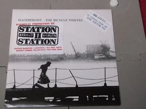 The Bicycle Thieves: Waterfront PROMO UK 7" Near Mint - Picture 1 of 4