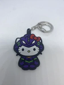 Hello Kitty x Evangelion Mecha keychain Rubber 2.5” - Picture 1 of 3