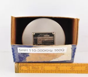 Boonton Inductor Type 103A 35. Labeled 110-300KC, 5mH, 8mmF, Q apox 160 - Picture 1 of 4