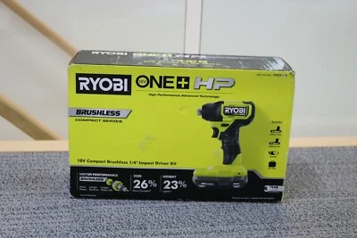 RYOBI PSBID01K 18V ONE+ HP Brushless Compact 1/4" Impact Driver Kit - Image 1 of 4