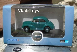 Oxford Diecast Auto 1/76 Scale Morris Minor MM - Romain Green 76MMS001 - Picture 1 of 6