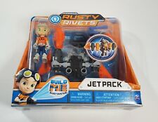 RUSTY RIVETS JET PACK ACTION FIGURE SET NICKELODEON SPIN MASTER MOSC 2017