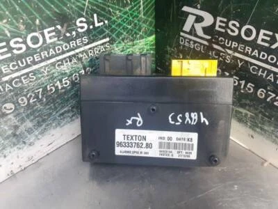 9633376280 modulo elettronico per PEUGEOT 806 2.1 TURBODIESEL CAT 1994 368800 - Immagine 1 di 4