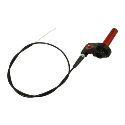 Handle Throttle Cable For Kawasaki KX125 KX250 KLX110 Pit Dirt Motor Trail Bike - Image 1 of 4