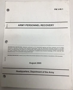 FM3-50.1 Army Personnel Recovery 2005 - Imagen 1 de 12