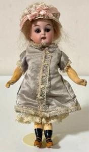 Antique Simon & Halbig K*R Doll 15cm Sleep Eyes Bisque Head German Miniature - Picture 1 of 14