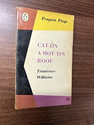 CAT ON A HOT TIN ROOF  by Tennessee Williams Penguin Plays  1958 PL22 Foto 1 de 4