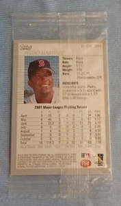 2002 Topps Post Collectors Series Troy Glaus Front Pedro Martinez #2 Sealed HOF - Picture 1 of 2