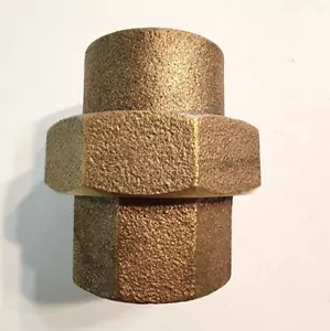 Ganz Messing Sanitär Union 1 1/2" Schweiß - Bild 1 von 3
