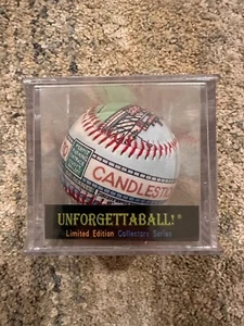 1996 Welcome to Candlestick Park Unforgettaball Baseball - UNOPENED/SEALED - Picture 1 of 7