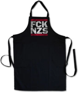 FCK NZS BBQ COOKING APRON Anti Nazis Fun Coexist Demonstration Flüchtlinge - Picture 1 of 1