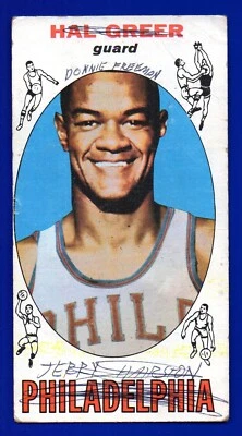 HAL GREER 76ers 1969-70 TOPPS #84 - Image 1 of 2