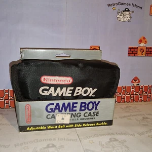 ❤️🕹 GAME BOY DMG 01 NINTENDO CARRYING CASE GB 40 A.L.S. INDUSTRIES BORSETTA GIG - Foto 1 di 5