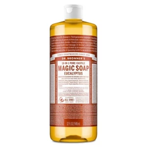 Dr. Bronner's Magic Pure Castile Liquid Soap - Eucalyptus - 32 fl oz - Picture 1 of 5