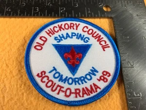 S2-59 BOY SCOUTS OF AMERICA PATCH - 1989 SCOUT-O-RAMA - OLD HICKORY COUNCIL - Bild 1 von 2