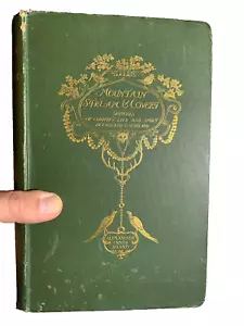 Antique Victorian Gilded Ornate 1st Ed Mountain Stream & Covert 1897 SPORTS - Picture 1 of 24