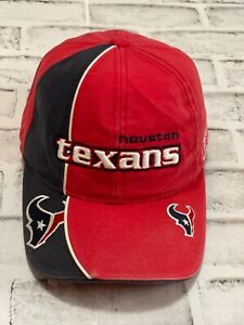 Reebok Pro Line Authentic Houston Texans Adjustable Strapback Hat Cap Colorful