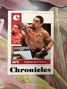 2022 Panini Chronicles UFC Blue #50 Robert Whittaker​ /99