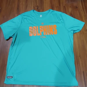 New Era Miami Dolphins Combine Training T Shirt NFL Team Apparel Jersey XXL NWT - Picture 1 of 6