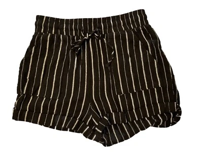 Forever 21 短编织黑白条纹 XS 全新无标签 — 第 1/3 张图片