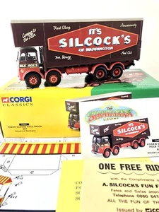 CORGI #12601 SILCOCK'S CLOSED POLE TRUCK CIRCUS SET SHOWMAN'S RANGE MIB - Picture 1 of 9