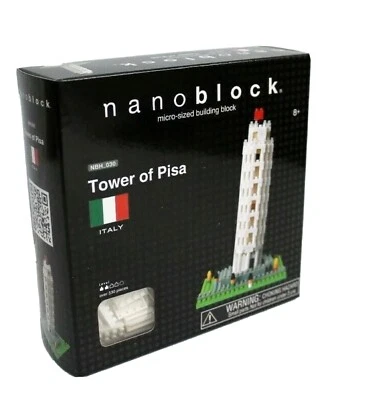 Nanoblock Tower of Pisa (NBH_030) - Brand New - Image 1 of 2