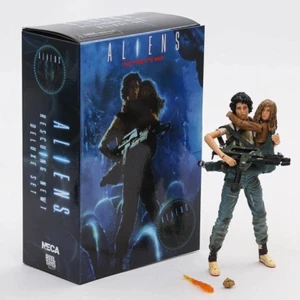 Aliens 2 Action Figure Ellen Ripley Sigourney Weaver Horror Neca Idea Regalo - Foto 1 di 21