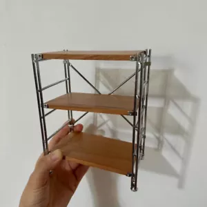 Dollhouse 1/12 Scale Miniatures Modern Storage Rack Furniture Cabinet Accessory - Foto 1 di 9