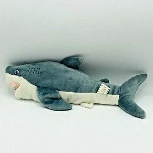Wild Republic Great White Shark Plush Stuffed Animal 18.5" Long - Picture 1 of 9