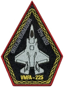 USMC MARINE FIGHTER ATTACK SQUADRON 225 (VMFA-225) 15th MEU F-35 PATCH - Picture 1 of 1