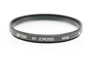 Hama Lattice Filter Grid Filter 8X (Cross) M49 49mm (3) 593/490 New - Picture 1 of 1
