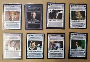 Star Wars TCG Decipher black border Card Lot, Han, Chewbacca, R2-D2, Leia - Picture 1 of 5
