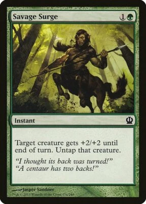 MTG Theros Savage Surge Near Mint English Magic Card 🧙🏽92 - Image 1 of 2