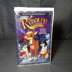 Rudolph The Red Nosed Reindeer The Movie VHS John Goodman, Bob Newhart Whoopi - Picture 1 of 5