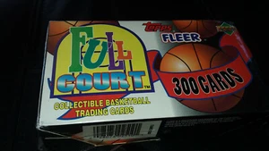 1992-93 Topps Fleer Full Court Basketball Box 300 Cards New Unopened Jordan? - Picture 1 of 7