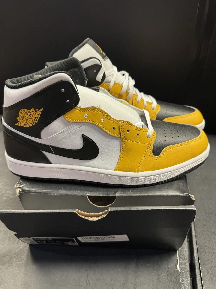 Jordan 1 Mid Yellow Ochre for Sale | Authenticity Guaranteed | eBay