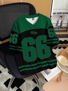 2025 Men's Fashion Basic T-shirt V-Neck Short-sleeved Jersey UK Summer - Picture 1 of 15