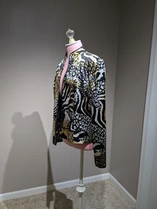 Chaqueta de seda Leopard JS Collections - Imagen 1 de 13