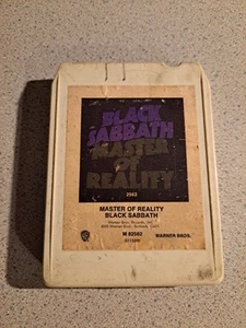Vintage 8 Track 1971 Black Sabbath Master Of Reality - Picture 1 of 4