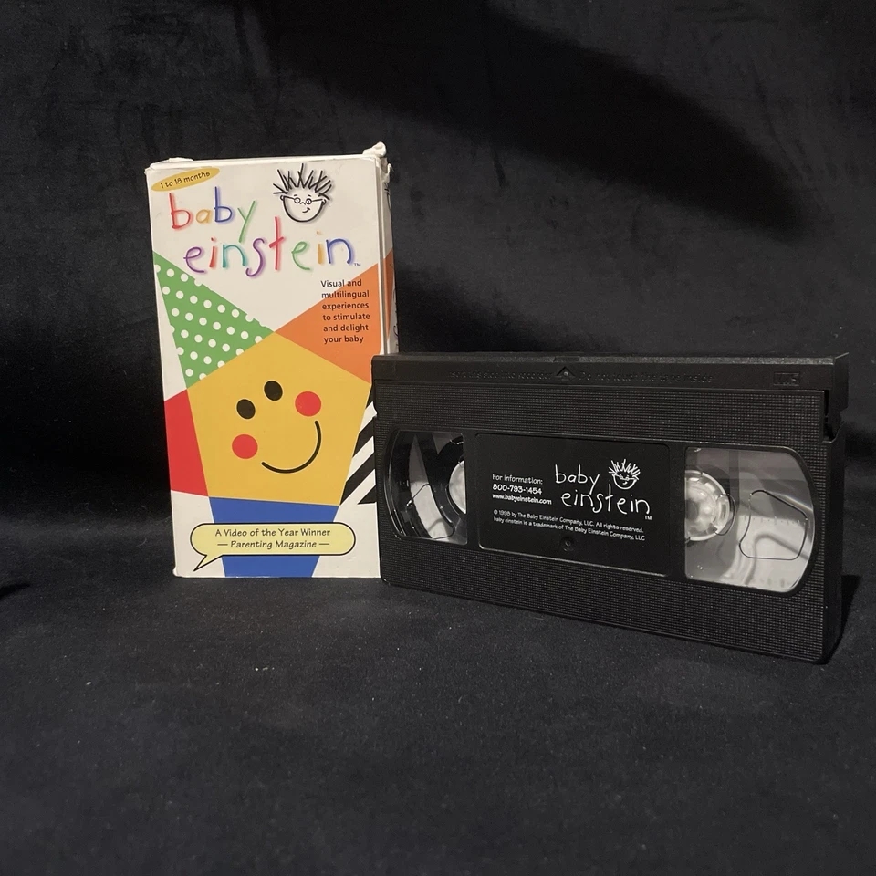 Vintage Baby Einstein Language Nursery 1999 VHS Tape - Image 1 of 4