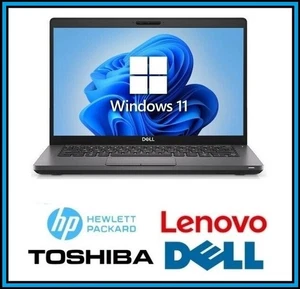 Cheap Laptop Windows 11 Intel i3/i5 8GB RAM SSD WiFi Webcam UK Charger - Picture 1 of 1