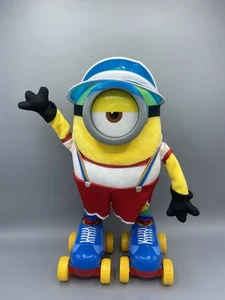 Minions Rise of Gru 14" Patín Disco Stuart Luces Sonidos, Funciona Leer - Imagen 1 de 20